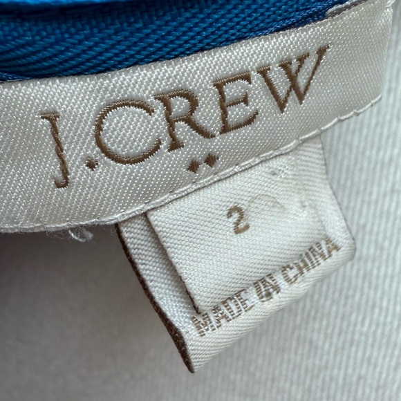 J.Crew Laser Cut Scallops Shift Dress Size 2 - Picture 7 of 10